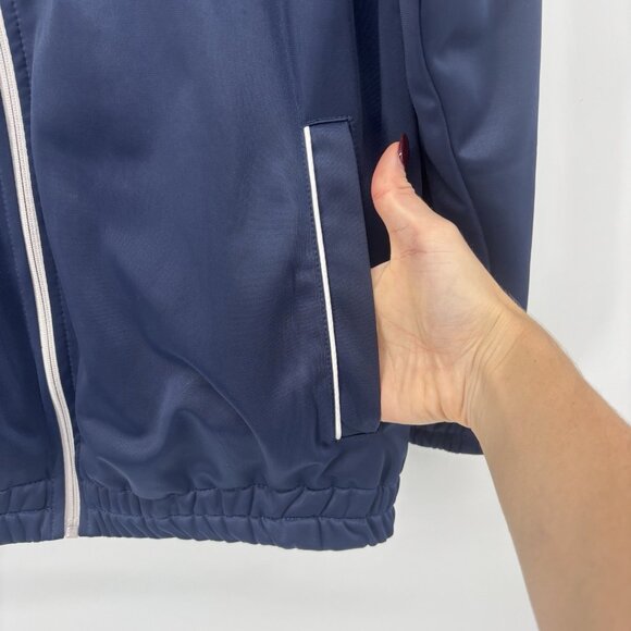 Dallas Cowboys NFL Men's Small Full-Zip Track Jacket America's Team Blue White - Picture 5 of 11